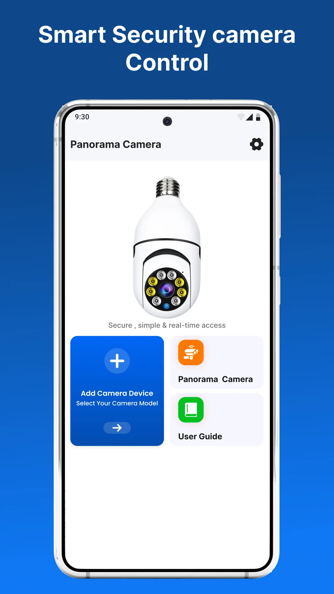 Wifi Panorama Camera App screenshot